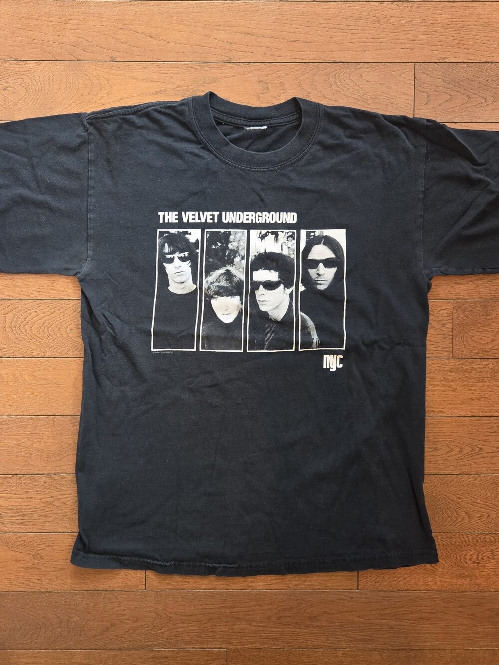 Vintage Y2K The Velvet Underground Black Graphic Band T-Shirt